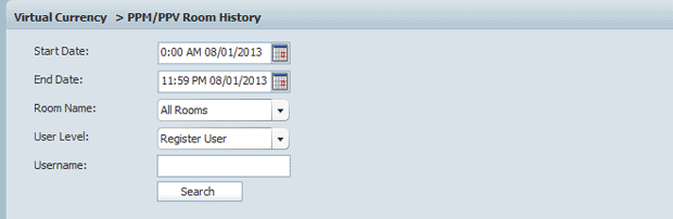 PPM/PPV Room History of 123 Flash Chat, Chat Software